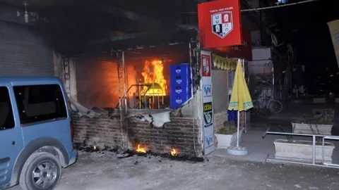 Konya'da Kundaklama İddiası