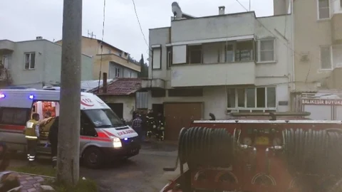 Edremit'te Korkutan Yangın