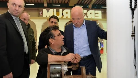 Başkan Sekmen Emitt Fuarı'nı Ziyaret Etti