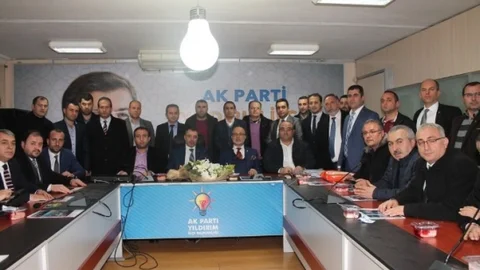 AK Parti Osmangazi'den AK Parti Yıldırım'a Ziyaret