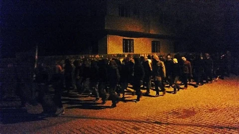 YDG-H Üyeleri Silahlı Yürüyüş Yaptı