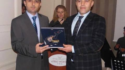 Van Ağır Ceza Mahkemesi Başkanı Bilen'e Veda Gecesi