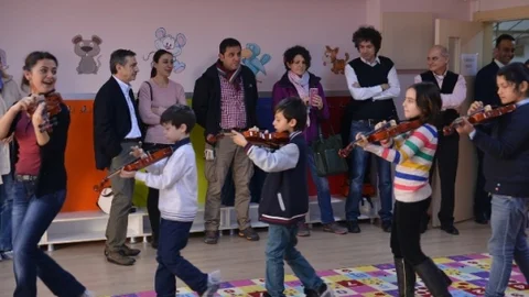 Çocuk Senfoni Orkestrasına Büyük İlgi