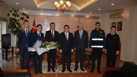 Vali Düzgün'e “26 Ocak Dünya Gümrük Günü” Ziyareti