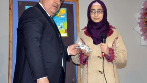 Verem Haftası Resim Yarışmasında Dereceye Girenler Ödüllendirildi