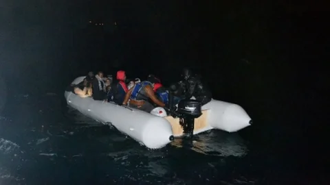 Sahil Güvenlik Ekibinden Ege Denizinde Operasyon