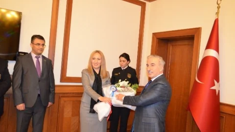 Gümrük Bölge Müdürlüğü'nden Vali Kamçı'ya Ziyaret