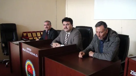 Ersoy'a Ziraat Odası'ndan Plaket