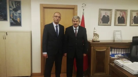 Özbayram Ankara'da Temaslarda Bulundu