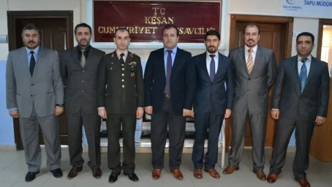 Keşan'da Başarılı Jandarma Ve Emniyet Personeli Ödüllendirildi