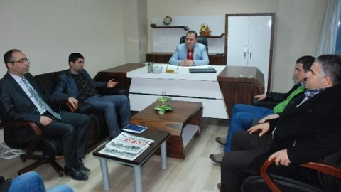 Agad Heyetinden Olay Gazetesine Hayırlı Olsun Ziyareti