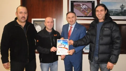 Dağcılar'dan Başkana Teşekkür