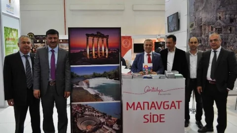 Matso Emitt Fuarı'nda Manavgat'ın Tanıtımını Yaptı