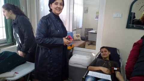 Saltukova'da Kan Bağışı Kampanyası