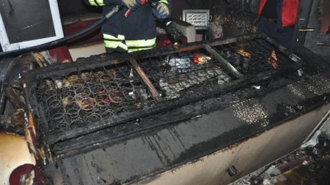 Bozüyük'te Ev Yangını