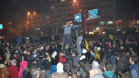 Siirt'te Kobani Kutlaması Yapıldı