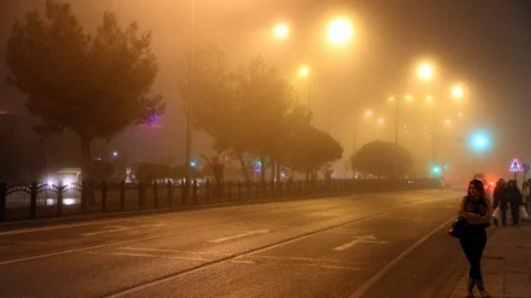 Samsun'da Yoğun Sis