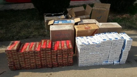 Jandarma 7 Bin Paket Kaçak Sigara Ele Geçirdi