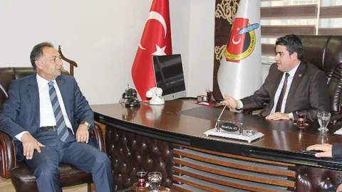 Kaymakam Dursun'dan Ggc'ye İadeyi Ziyaret