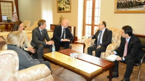 Kanavin Siirt Valisi Tutulmaz'ı Ziyaret Etti