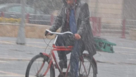 Kayseri'de Yoğun Kar Yağışı Etkili Oldu