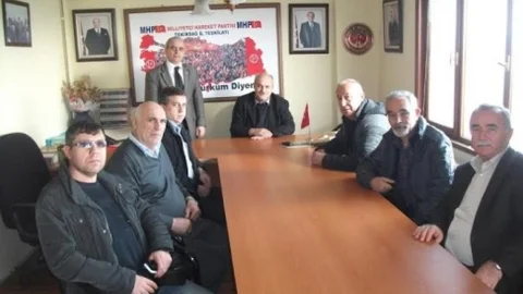 Add Tekirdağ Şubesi MHP Tekirdağ İl Başkanlığını Ziyaret Etti
