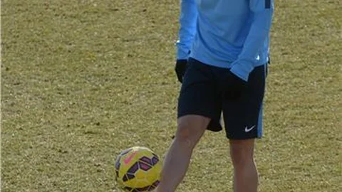 Atletico Madrid antrenmanı