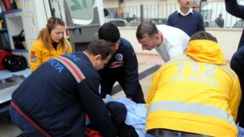 Antalya'da Yük Asansörü DÜştü