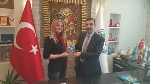 Duygu Hacıosmanoğlu'ndan Sarıcaoğlu'na Ziyaret