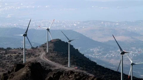 Geycek Rüzgar Enerji Santrali Devrede