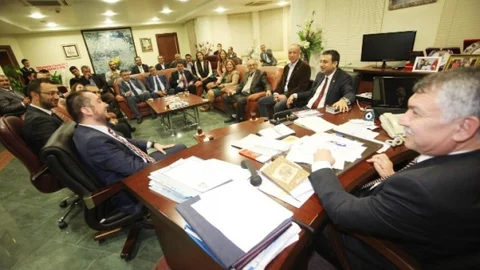 CHP İl Yönetimi Başkan Karalar'ı Ziyaret Etti