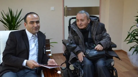 İhacder'den Kamu Hastaneleri Genel Sekreteri Ataseven Ve Başhekim Berk'e Ziyaret