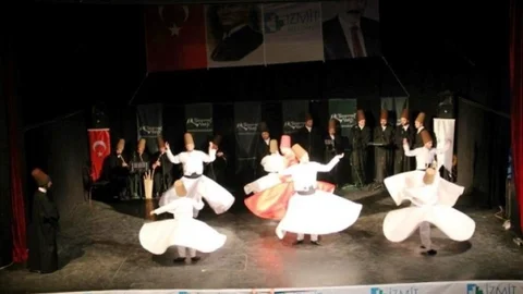 İzmit'te Yılın İlk Sema Gösterisi