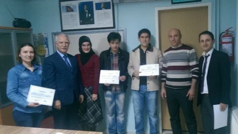 Gömeç'te Başarılı Kursiyerlere Belgeleri Dağıtıldı
