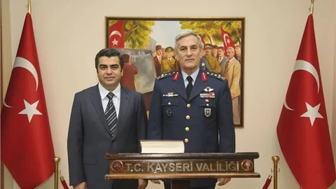 Hava Kuvvetleri Komutanı Öztürk, Kayseri'de