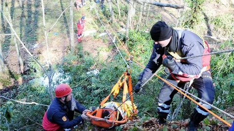 Zonguldak'ta arama kurtarma tatbikatı