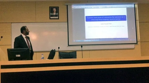 Qatar Üniversitesi Öğretim Üyesi Prof. Khan Saü'de Seminer Verdi