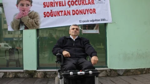 Engellilerden Suriyeli Çocuklar İçin Yardım Kampanyası