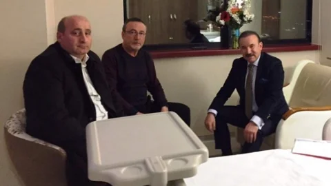 Doğan'dan Muhtara Geçmiş Olsun Ziyareti