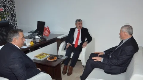 Başkan Polat'tan Abacı'ya Hayırlı Olsun Ziyareti