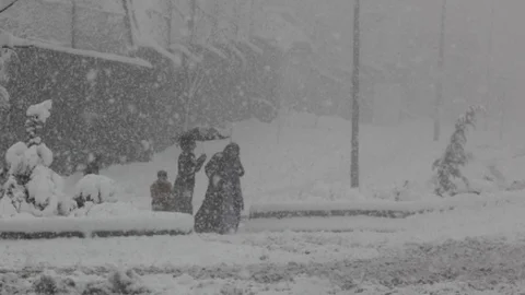 Hakkari'de Kar Yağışı Başladı