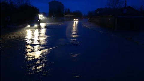 Kırklareli'nde sağanak etkili oldu