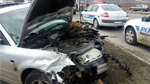 Bolu'da trafik kazası 10 yaralı