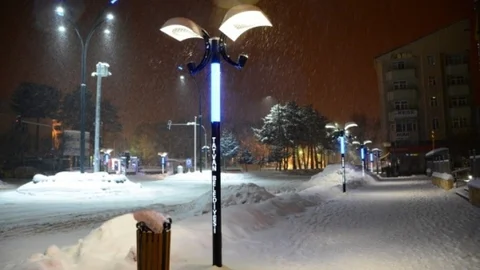 Tatvan'da Şehir Işıklandırması