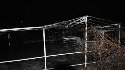 Bodrum'da Yangın Resroranı Kül Etti