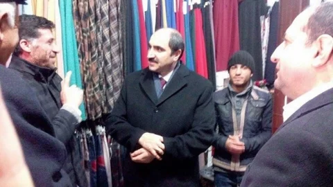 Ak Partililerden Esnaf Ziyareti