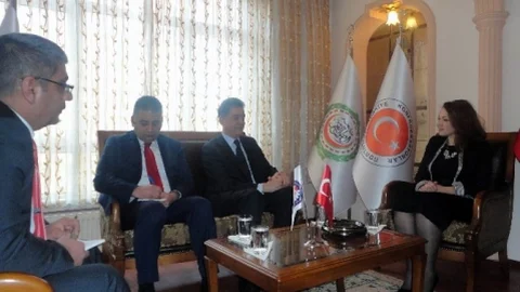 Tunus Büyükelçisinden Nezaket Atasoy'a Ziyaret