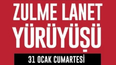 Estp'den Peygambere Saygı Ve Zulme Lanet Yürüyüşü