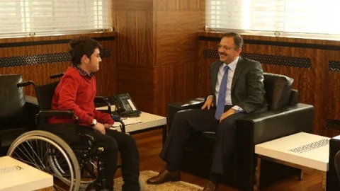 Başkan Özhaseki Hüseyin'e Sahip Çıktı