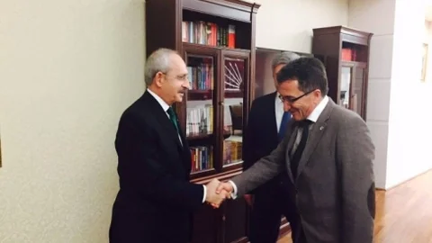 Başkan Saka CHP Genel Başkanı Kılıçdaroğlu'nu Ziyaret Etti